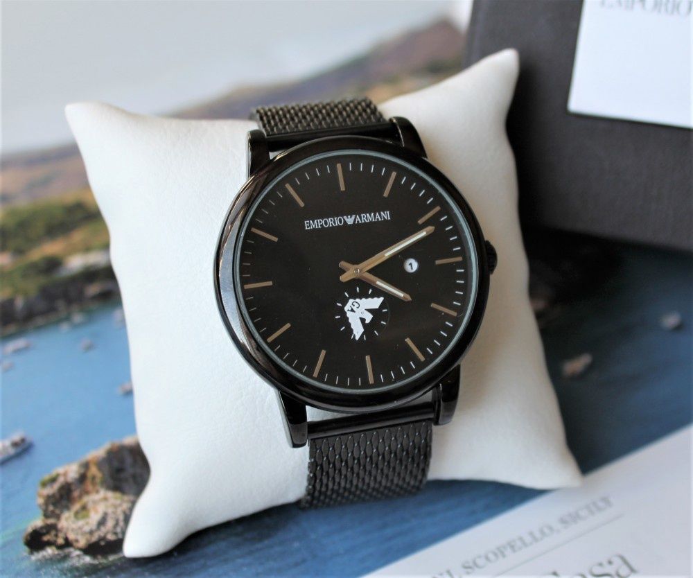 Мужские наручные часы Emporio Armani black