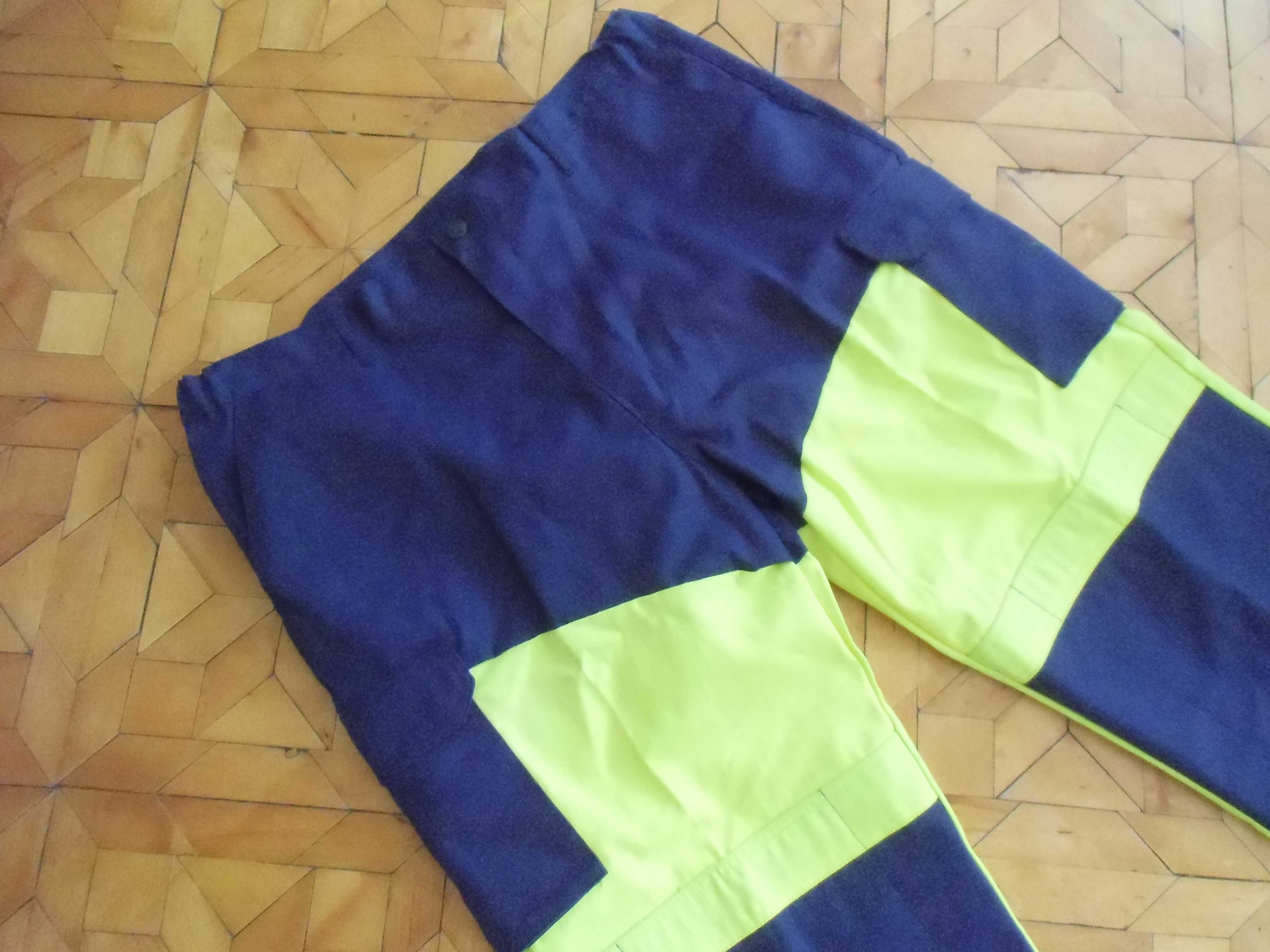 Spodnie dla spawacza i nie tylko wielofunkcyjne pas 108-114 cm