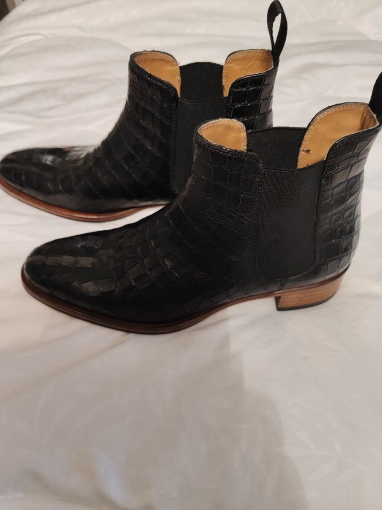 Nowe jesienne buty skórzane