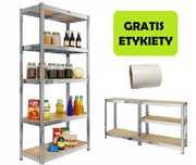 WYPRZEDAŻ! Regał MAGAZYNOWY 180x90x40 GARAŻ Porządki Piwnica + GRATIS!