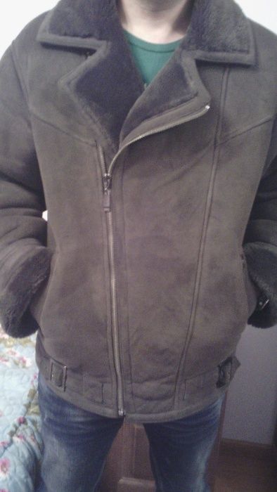 чоловіча натуралтна дубльонка 2хл