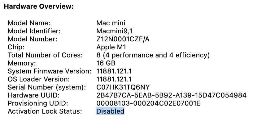 Mac mini M1, 2020 (zakup: 2022) | RAM: 16GB, SSD: 256GB | Stan idealny