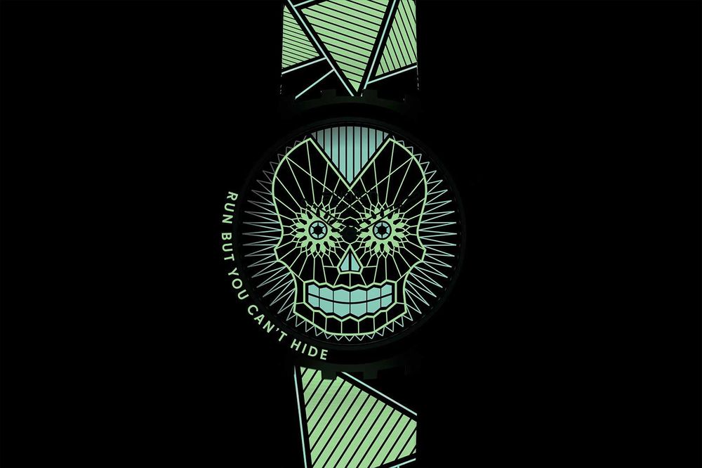 Swatch Halloween RUN BUT YOU CAN'T HIDE