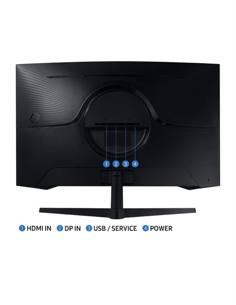 Монітор ігровий Samsung Odyssey G5 (LS32CG550EIXCI)