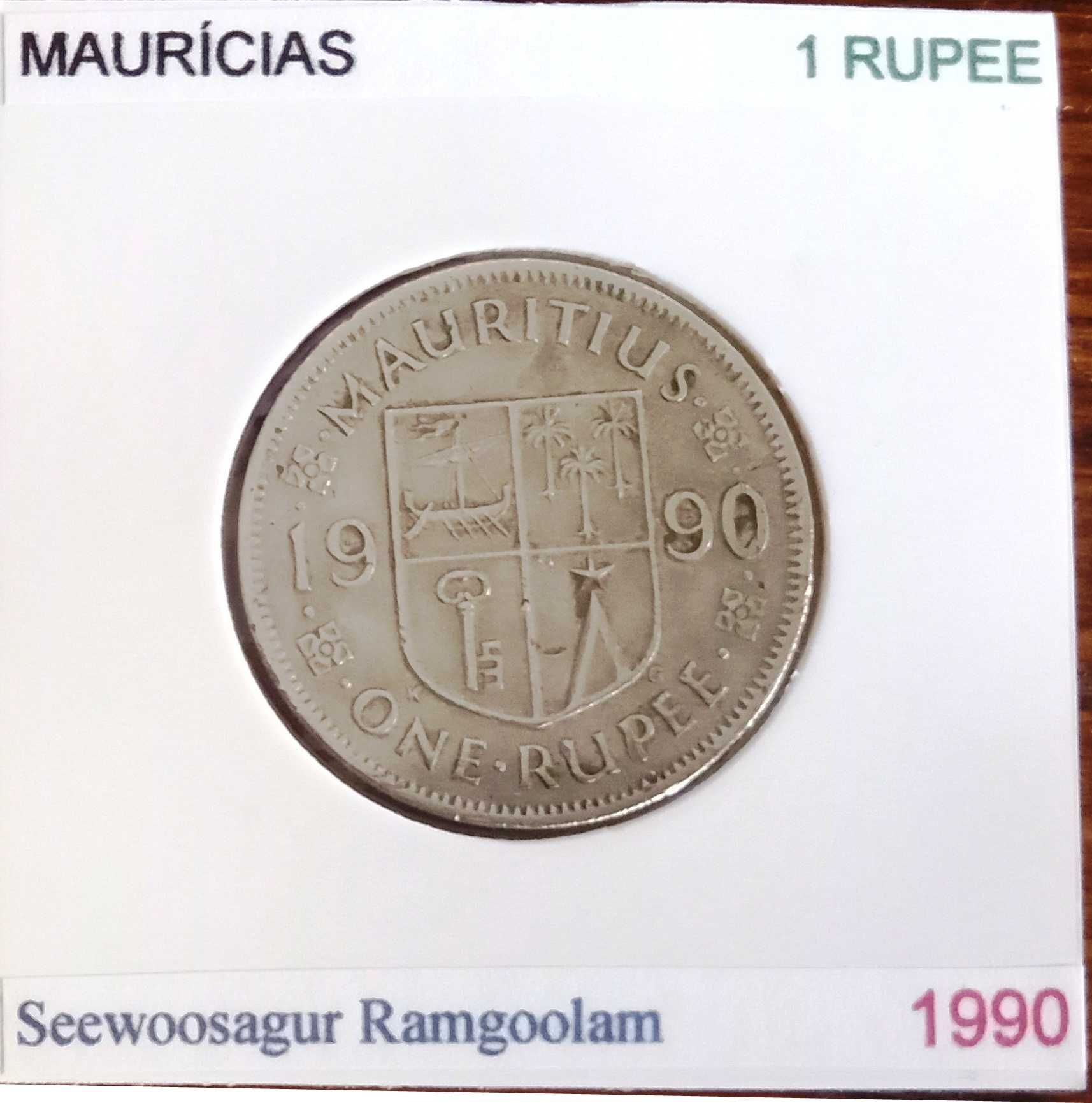 Maurícias ... ( Ilhas ) - - - - - Moedas