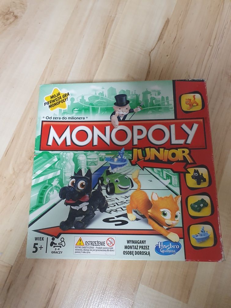 gra planszowa monopoly junior