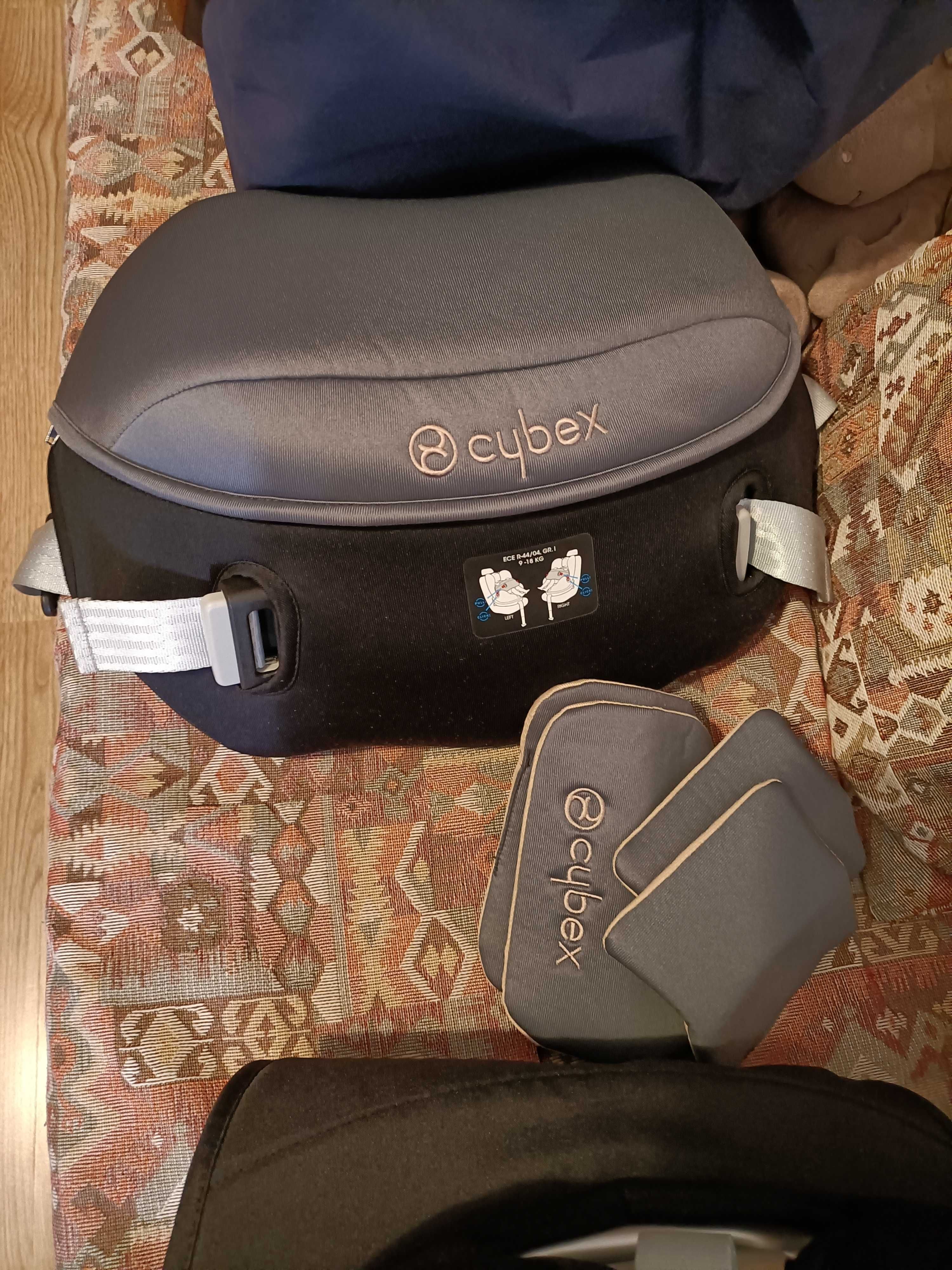 Cadeira Auto Cybex Sirona Platinum Gr. 0+ ,1 com Isofix e Rotativa