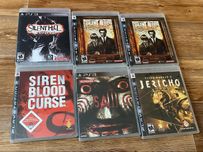 Sony PS3: Silent Hill, Saw, Siren Blood Curse, Alone in the Dark.