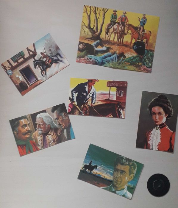 Cromos A Conquista do Oeste (1959)