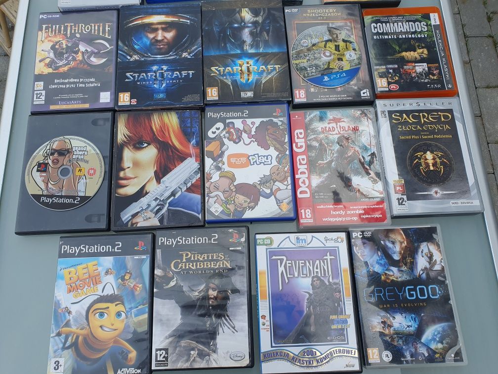 Różne Gry komputerowe PC konsola PS