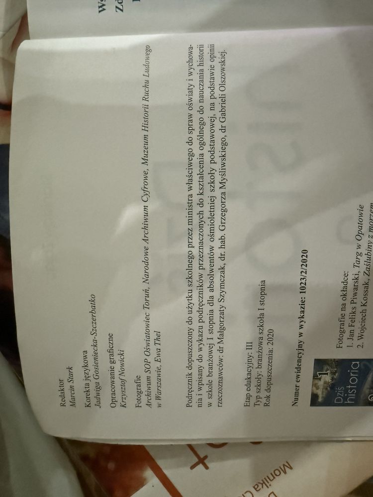Podreczniki do szkoły branżowej 1 stopnia klasa 2 mechanik