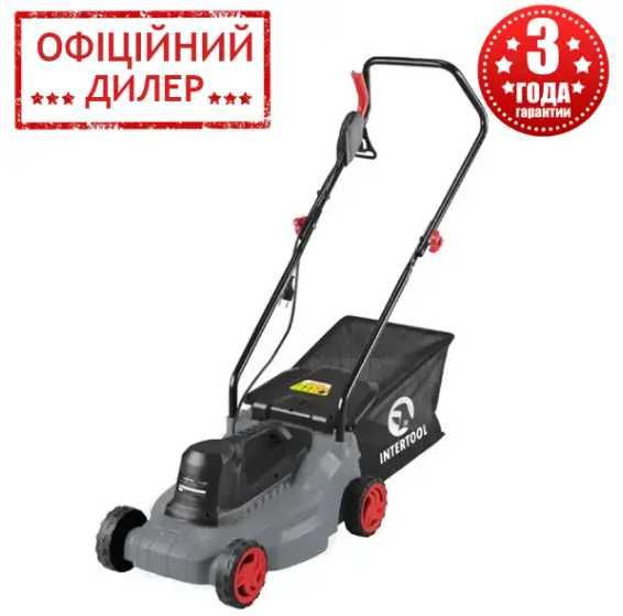 Газонокосилка электрическая INTERTOOL DT-2260 (1.2 кВт, 330 см)