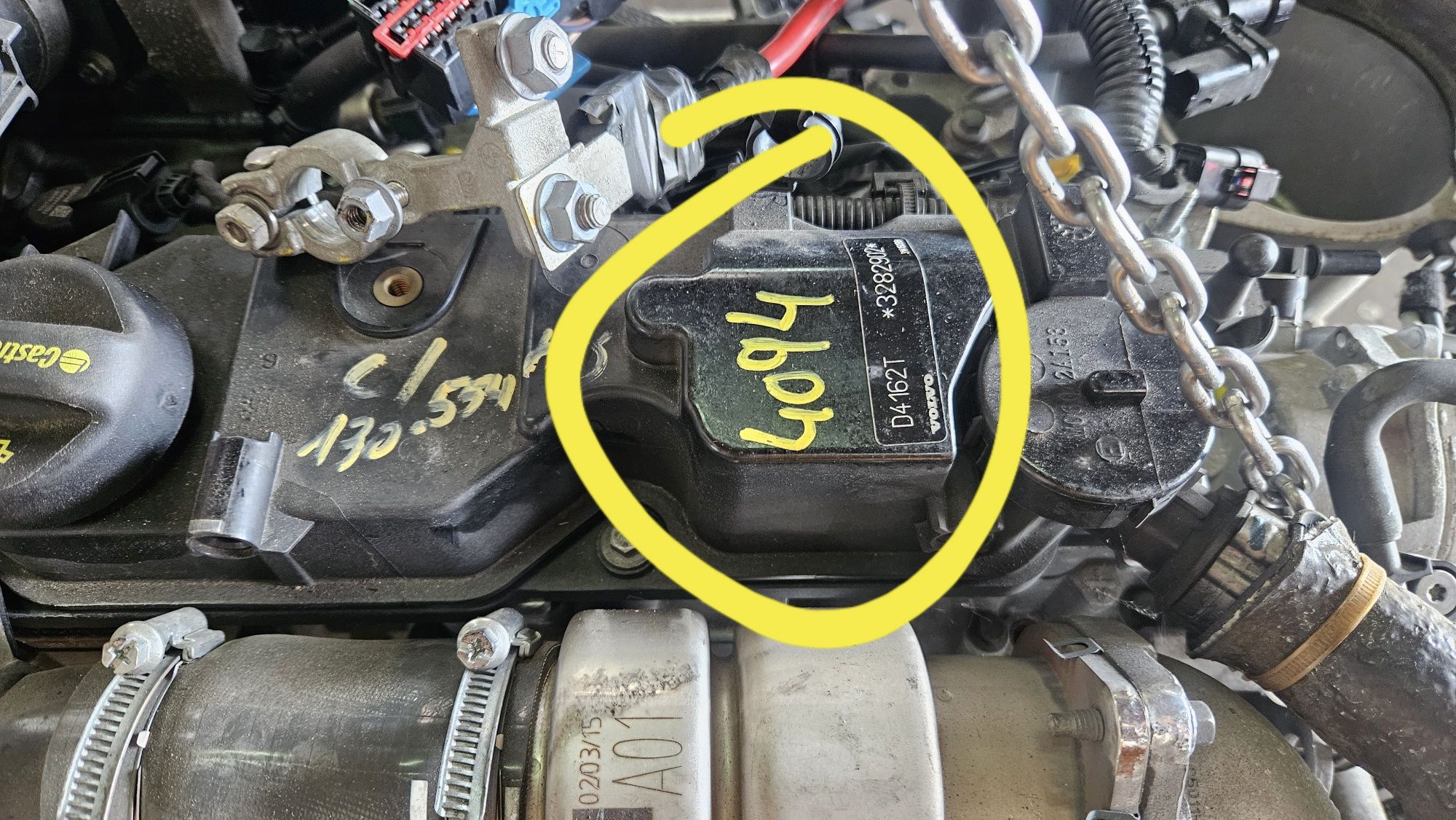 Motor volvo v40 1.6d D4162T