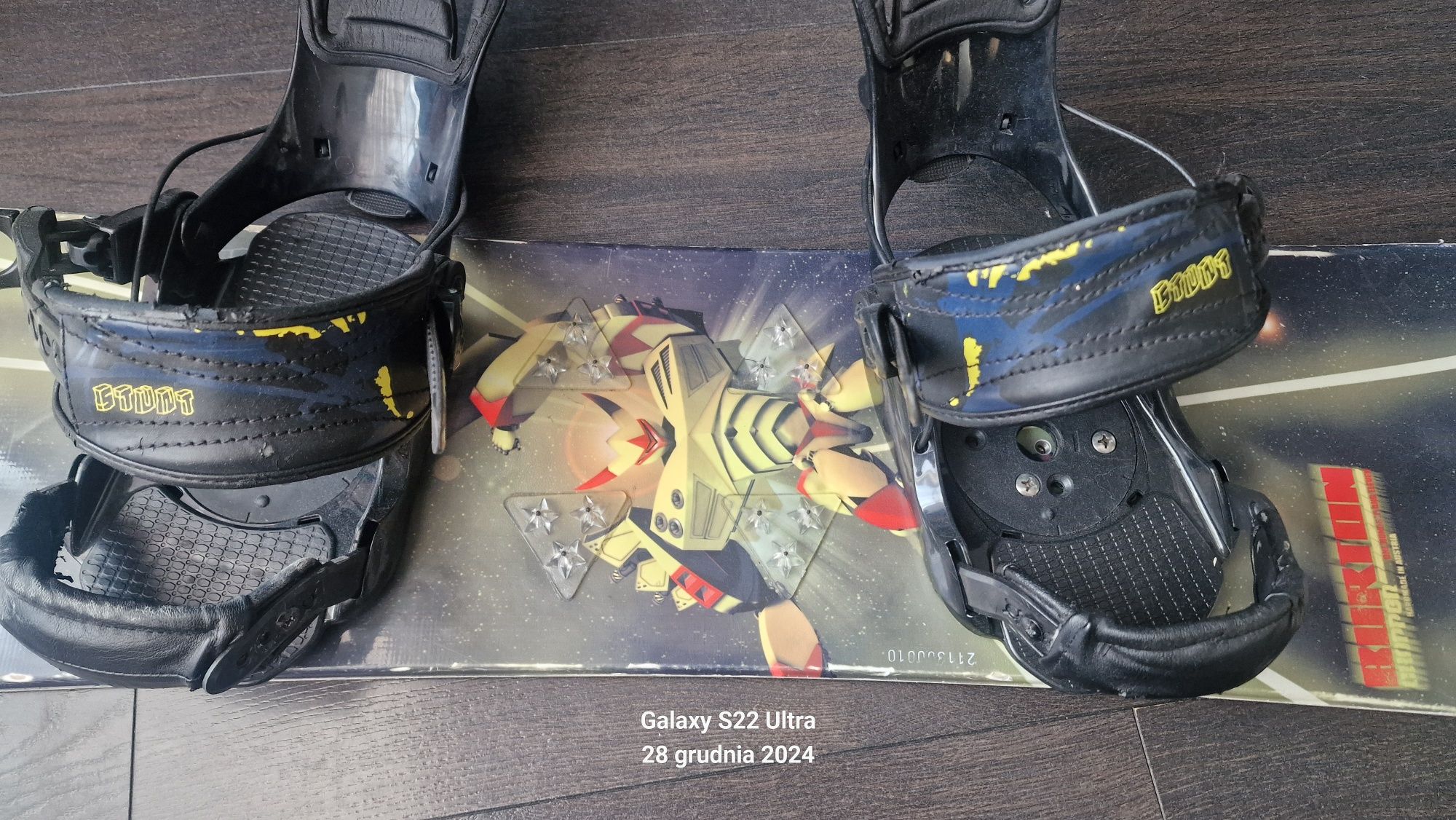 Deska snowboardowa Burton Chopper 110 z wiązaniami