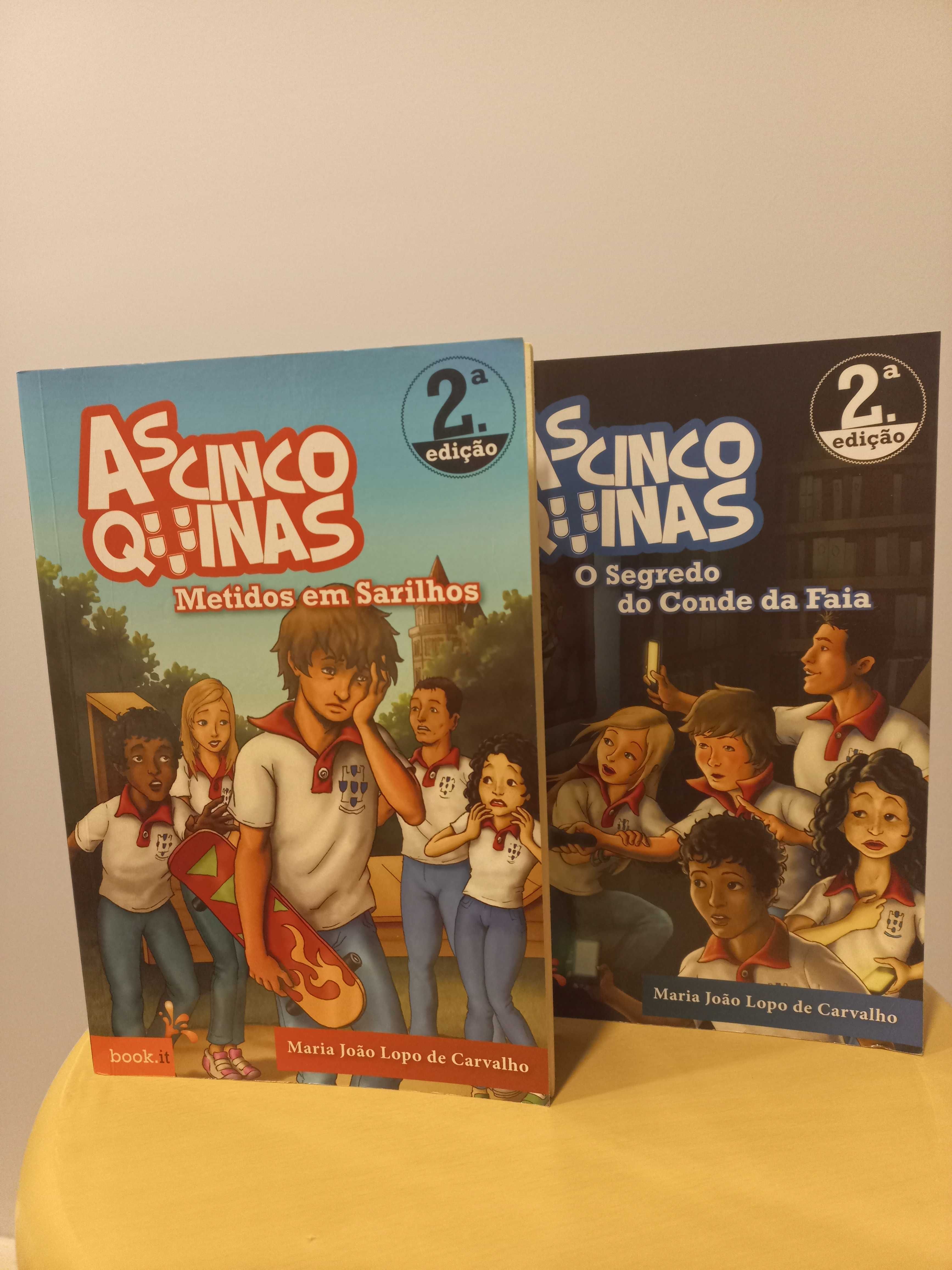 O segredo do Conde da Faia e Metidos em Sarilhos. Leve 2 e poupe 1€!