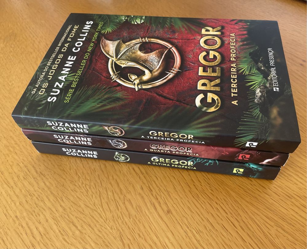 Livros Gregor de Suzanne Collins