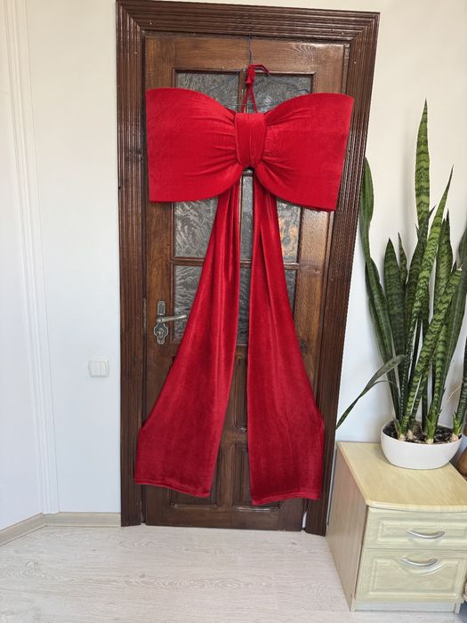 Бант на ялинку, бантик подарунковий, бант новорічний