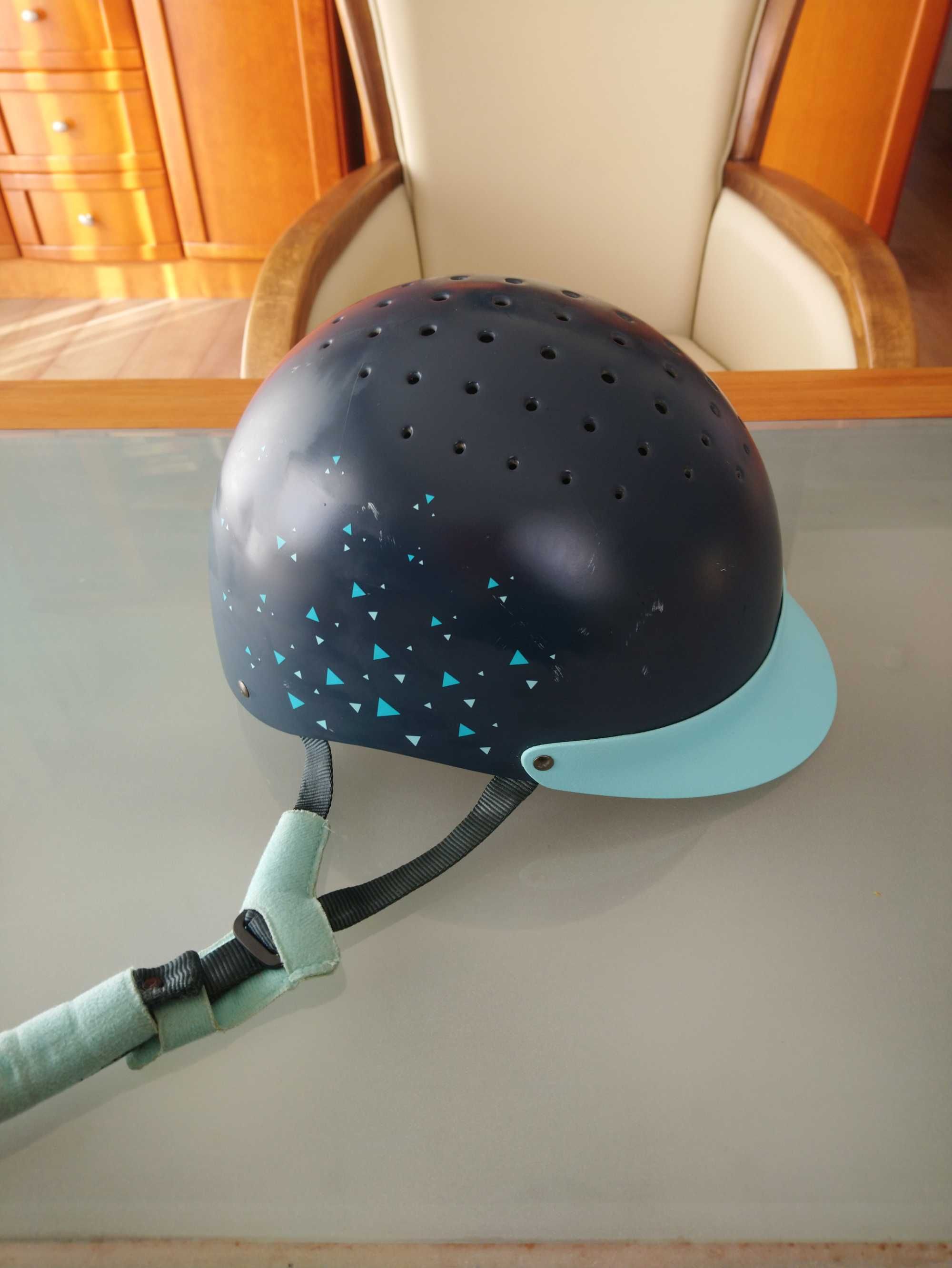 Kask jeździecki Fouganza 55-58 M