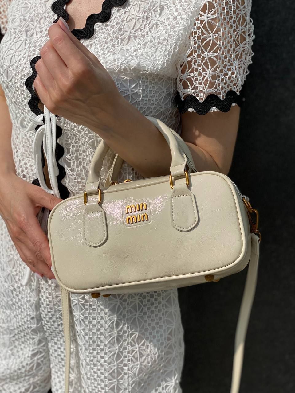 Сумка лакована MiuMiu 4 кольори