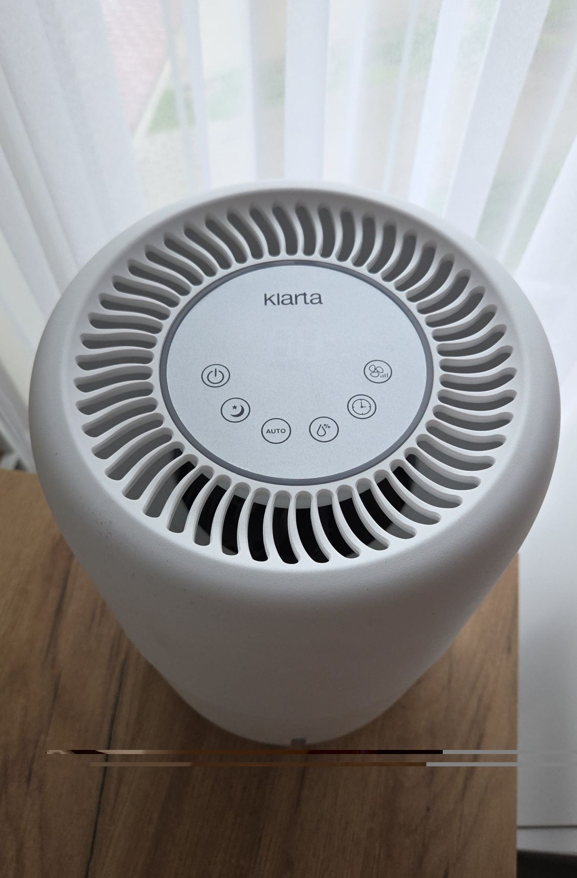 Nawilżacz powietrza ewaporacyjny biały KLARTA HUMEA WIFI