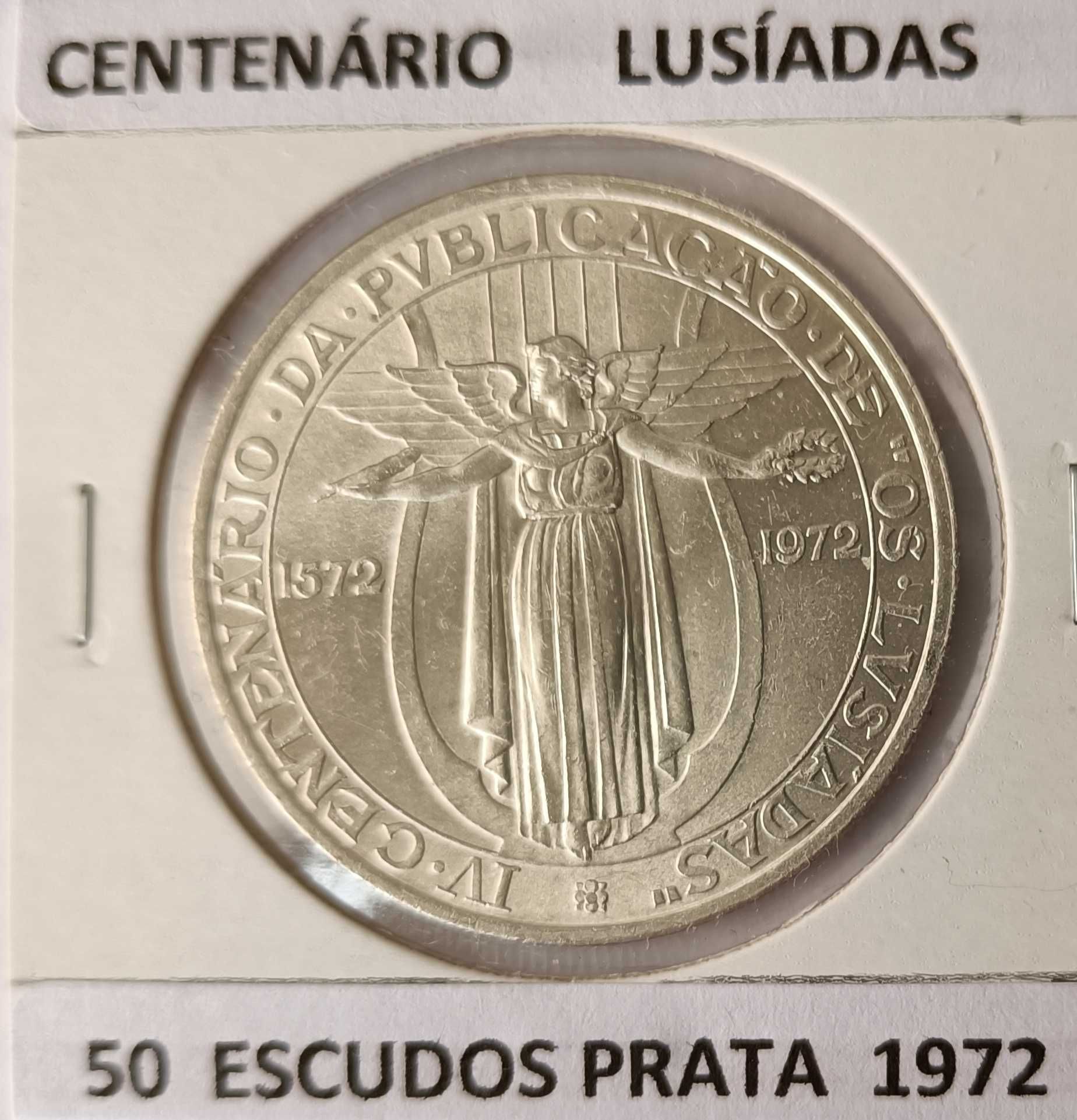 5 Moedas Comemorativas  50 Escudos Prata  da 2ª República Portuguesa