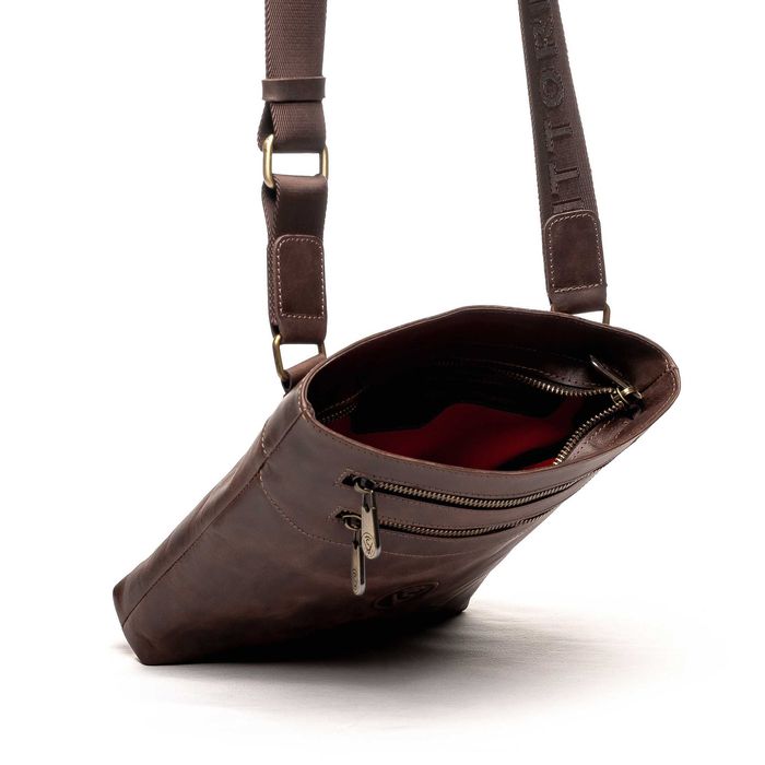 Сумка через плечо мужская / Чоловіча шкіряна сумка VS048