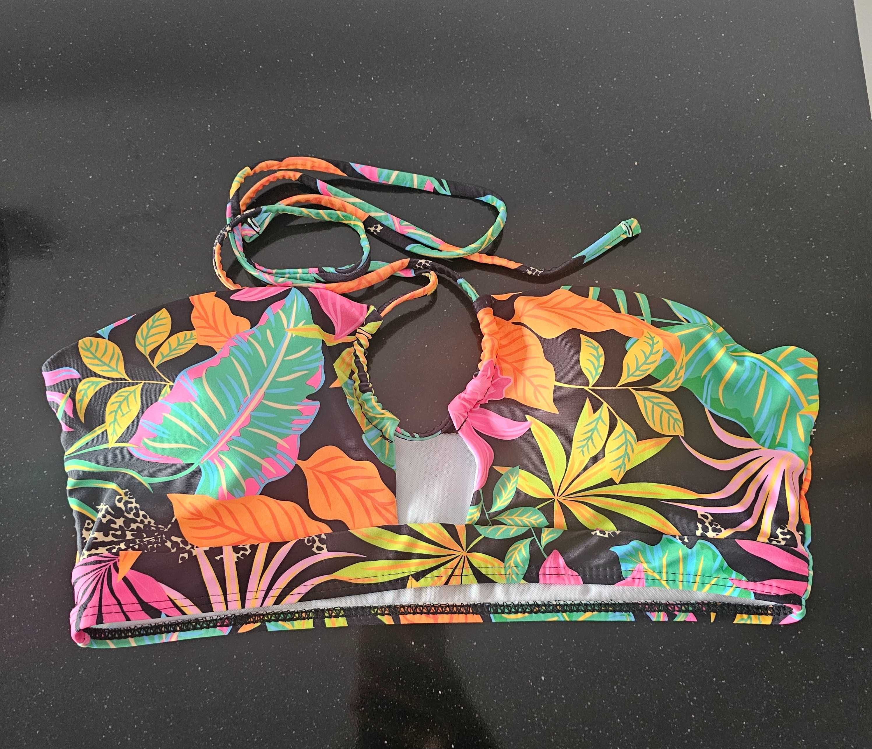 Top Biquíni Multicolorido