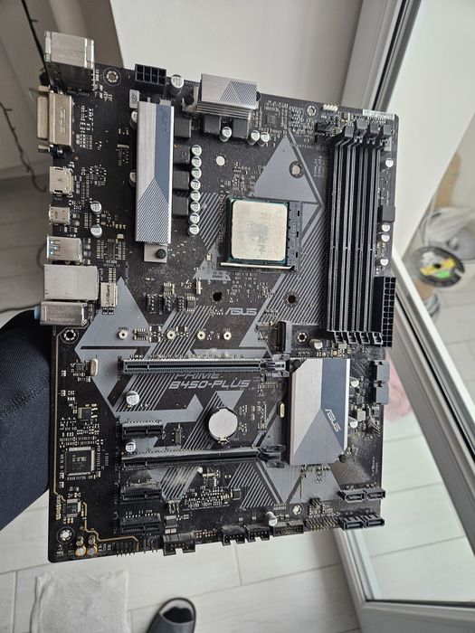 Материнська плата ASUS PRIME B450-PLUS+ryzen 5-2600