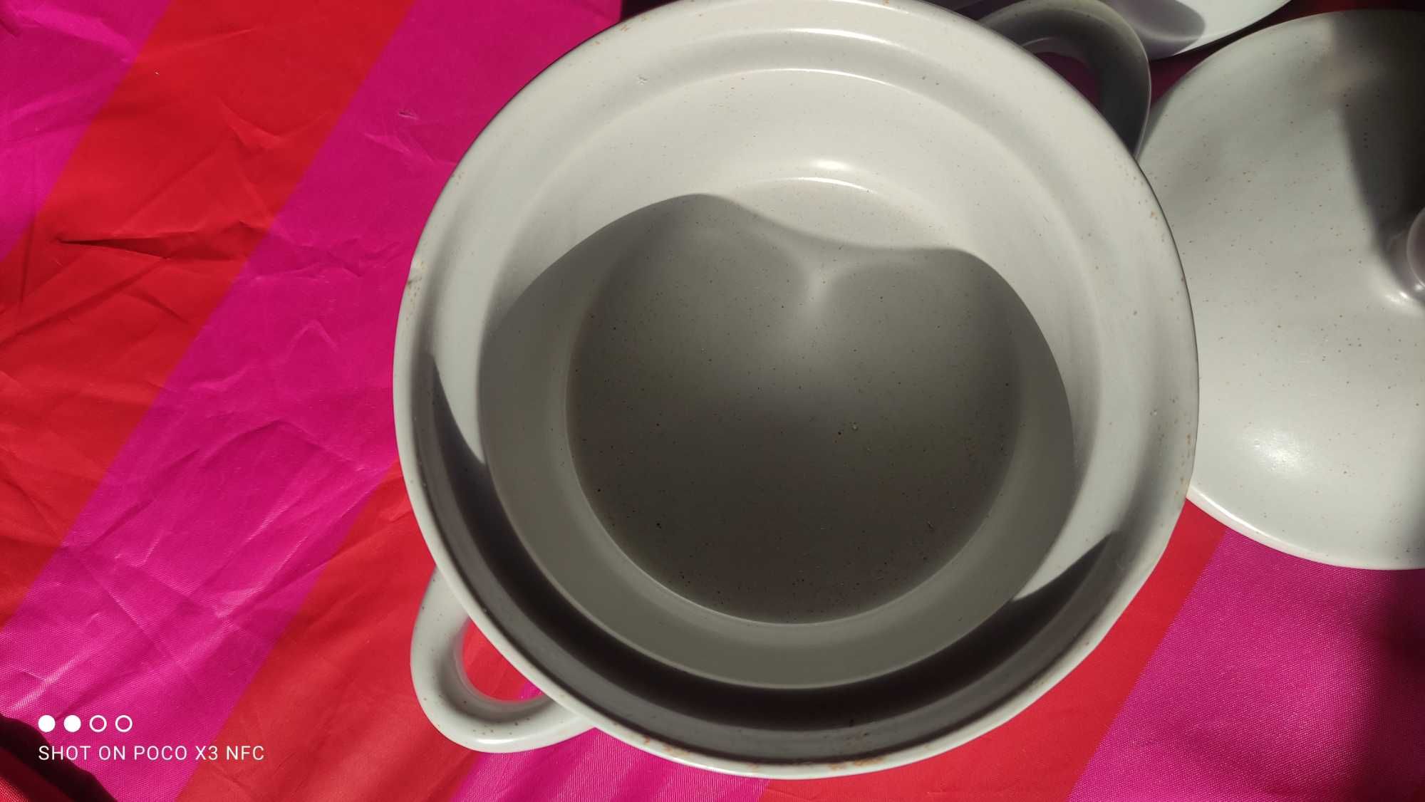 Garnuszki ceramiczne naczynie  naczynia do zapiekania Nowe