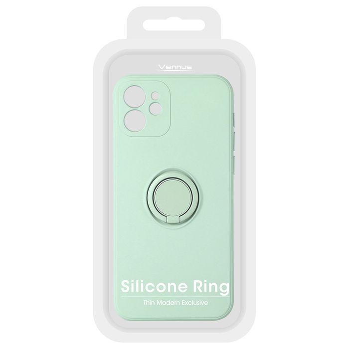 Vennus Silicone Ring Do Xiaomi Redmi 10 Miętowy