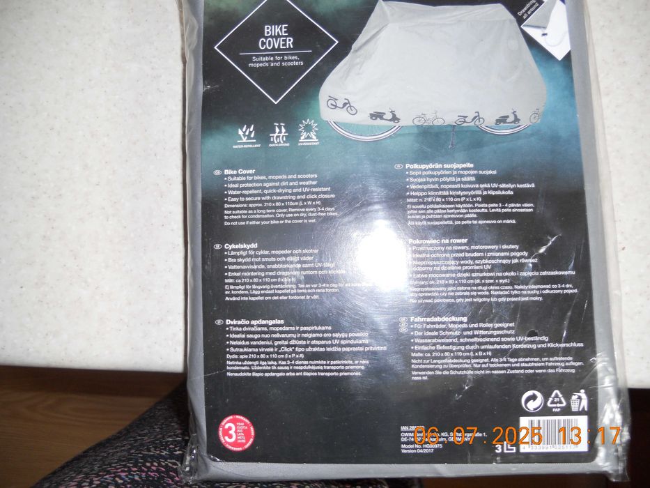 pokrowiec na rower