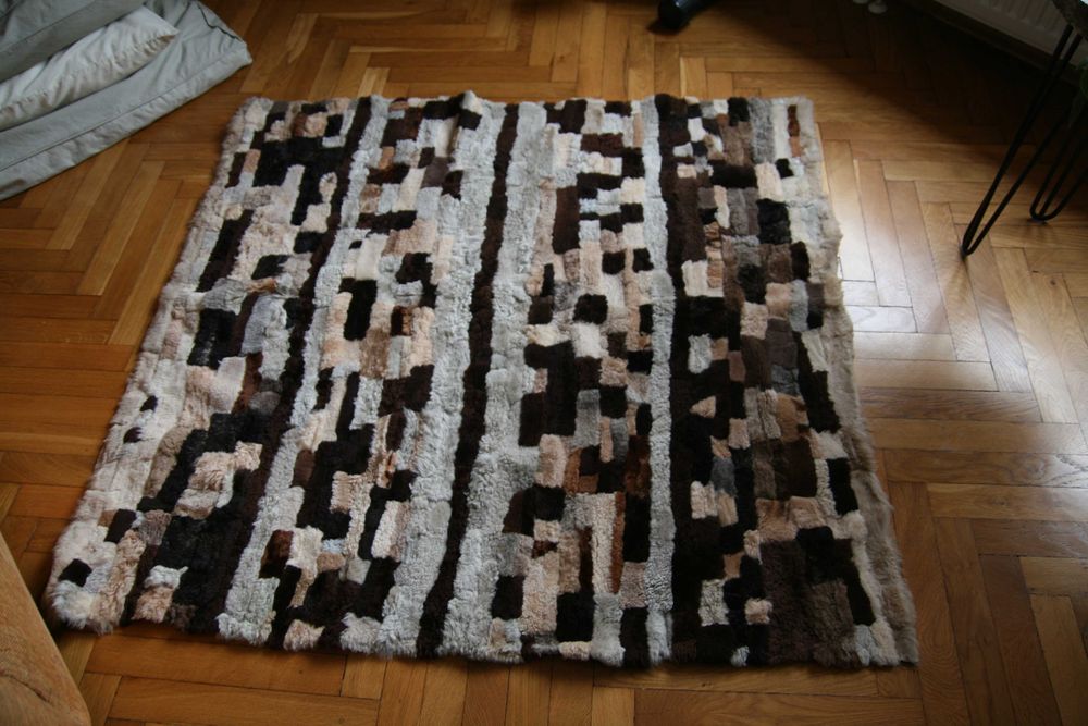 Futrzaki z kawałków dwie sztuki