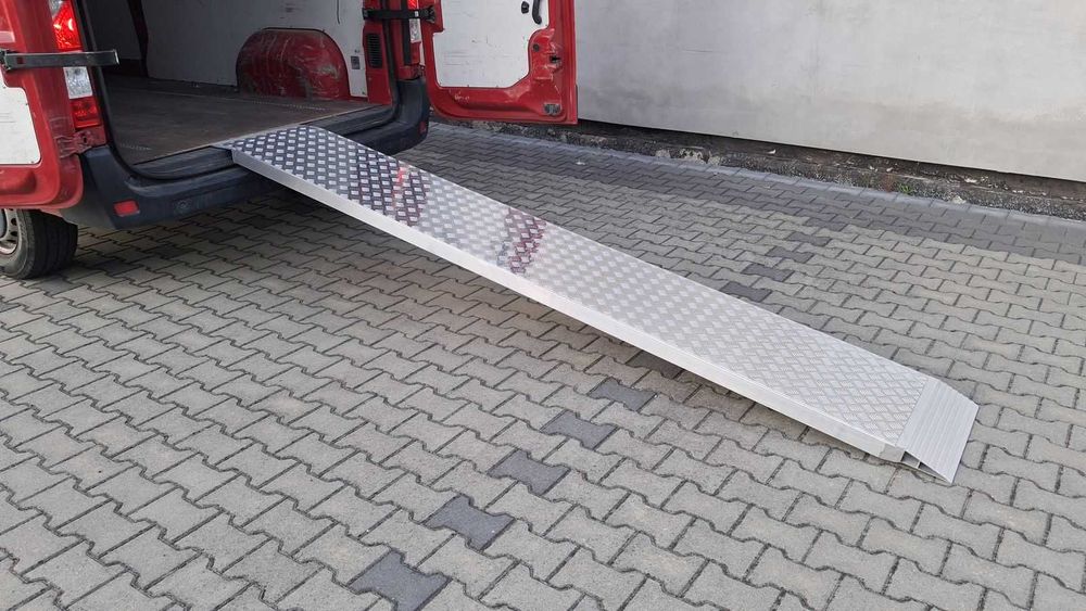 Rampa Aluminiowa 320x50cm do 700kg Najazd Podjazd Platforma - od ręki