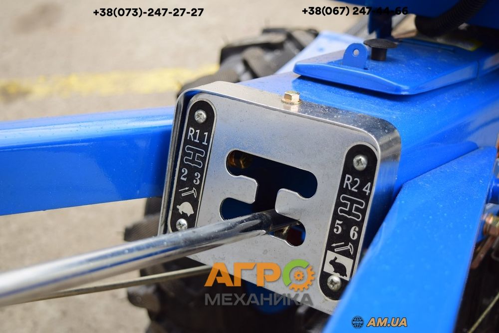 Мотоблок Зубр JR-Q79Е ПЛЮС (10 к.с. дизель)! Фреза 100 см + стартер!