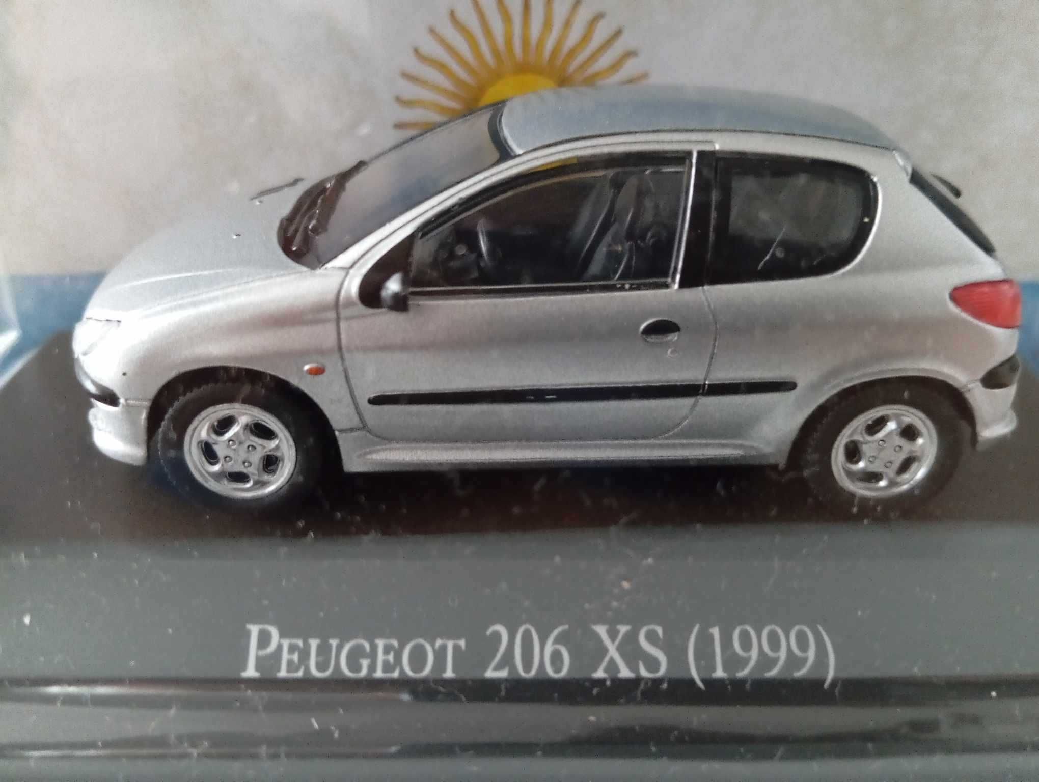 Peugeot 206 skala 1/43