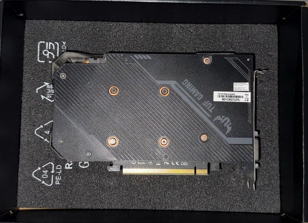 Відеокарта GeForce GTX 1650 Super TUF Gaming 4GB GDDR6