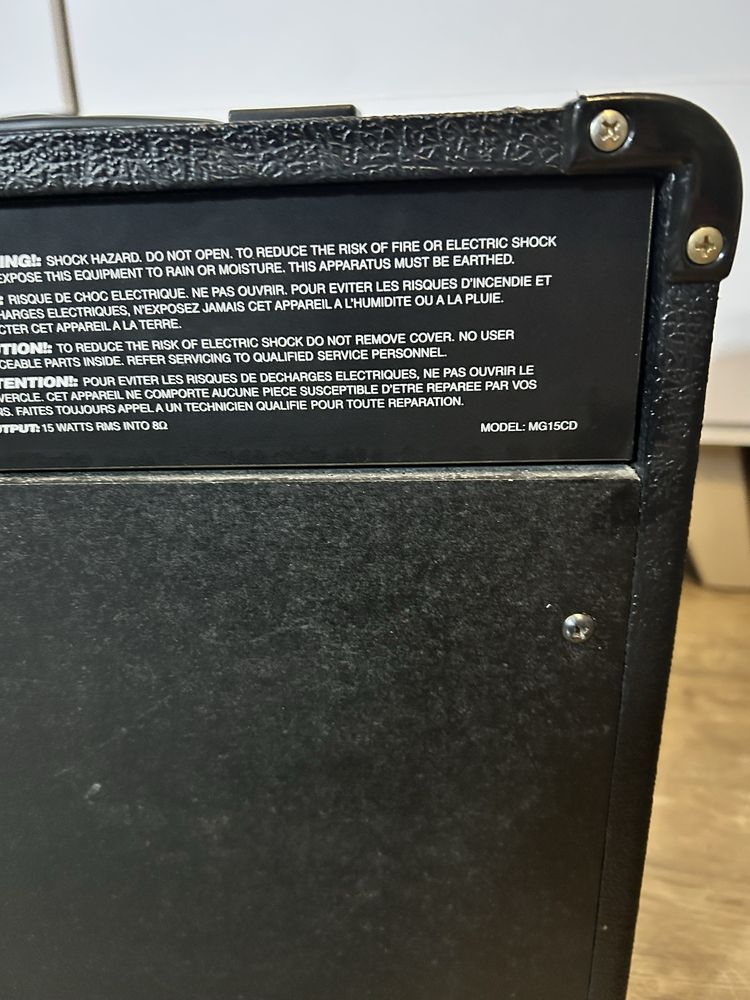 Wzmaczniacz  gitarowy Marshall Mg15cd