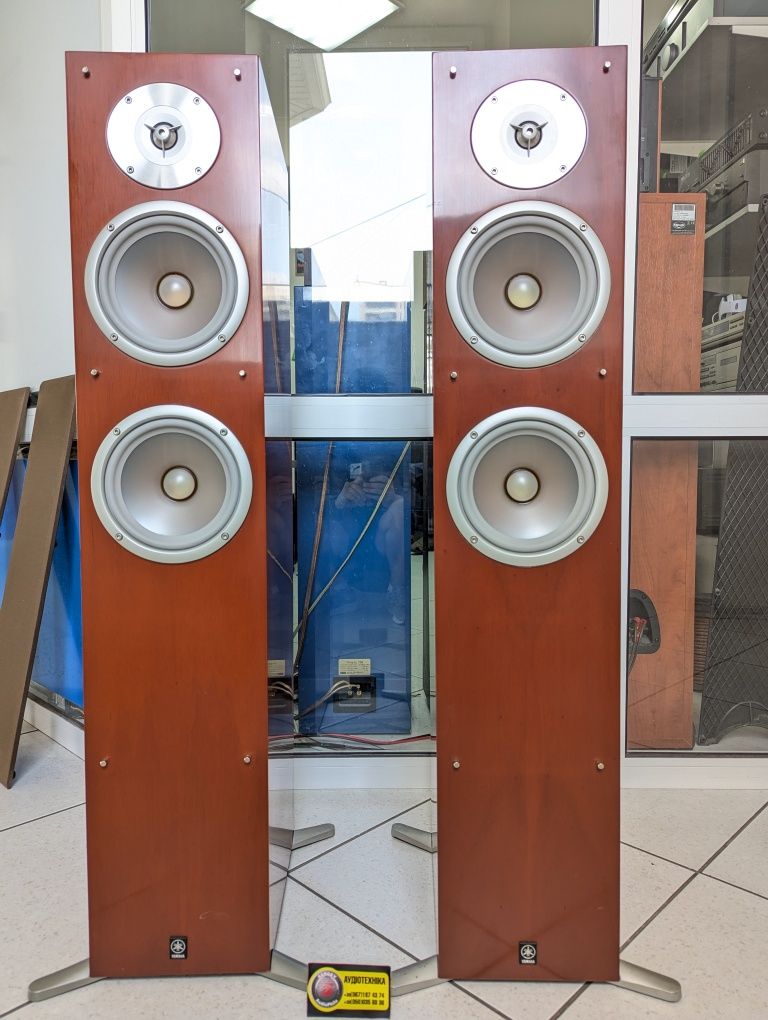 Hi-Fi Акустика Yamaha NS-515F. 90 дБ! Шпон! Лак! Вес 42 кг
