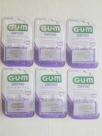 6 x Gum Ortho wosk ortodontyczny