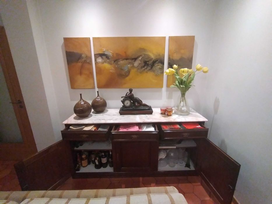 Móveis de sala jantar madeira maciça