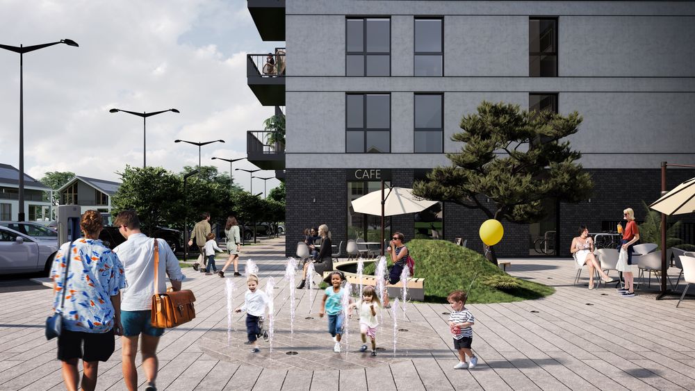 Однокімнатна квартира 46 м² в новобудові жк "Місто Мрій"