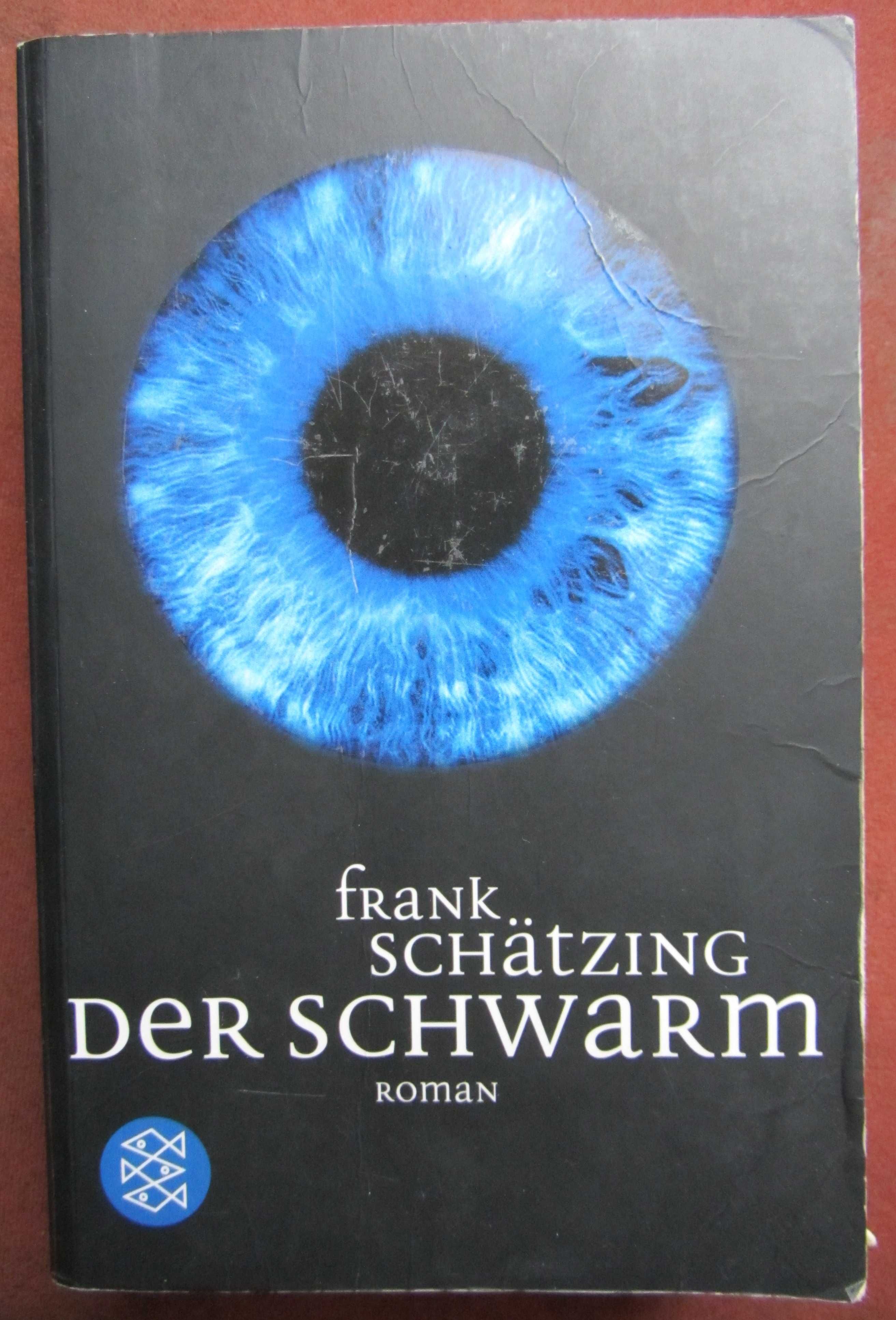 Книга німецькою "Der Schwarm" Frank Schätzing, з дефектами