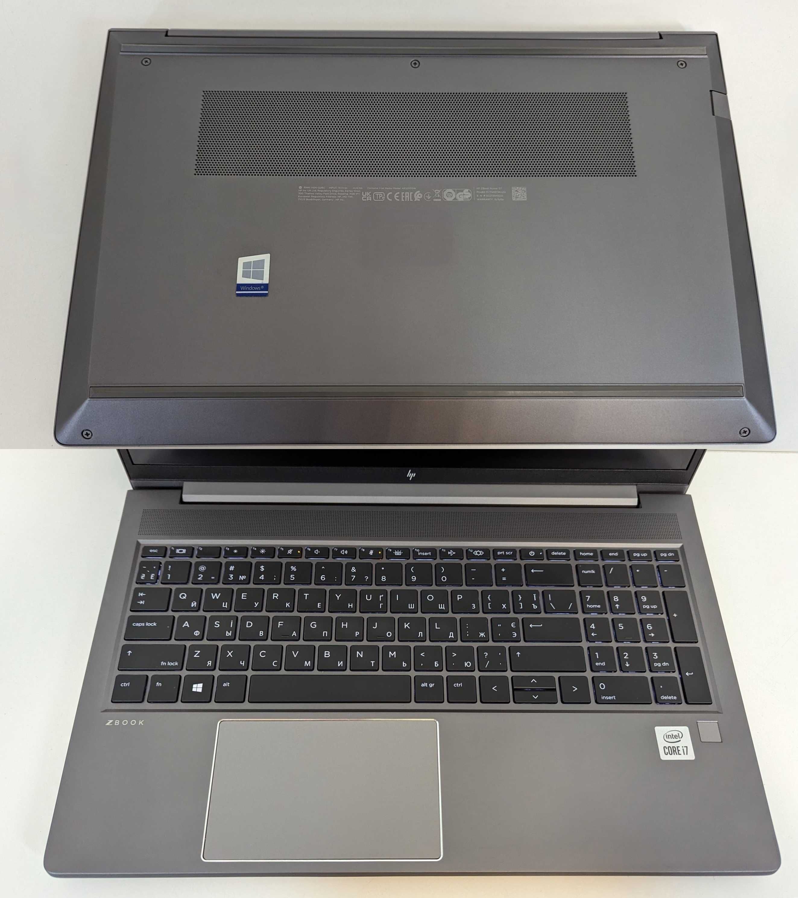 HP ZBook Power G7 Intel i7 8ядер 32Gb 512Gb  15.6 БезДефектівЧиНюансів