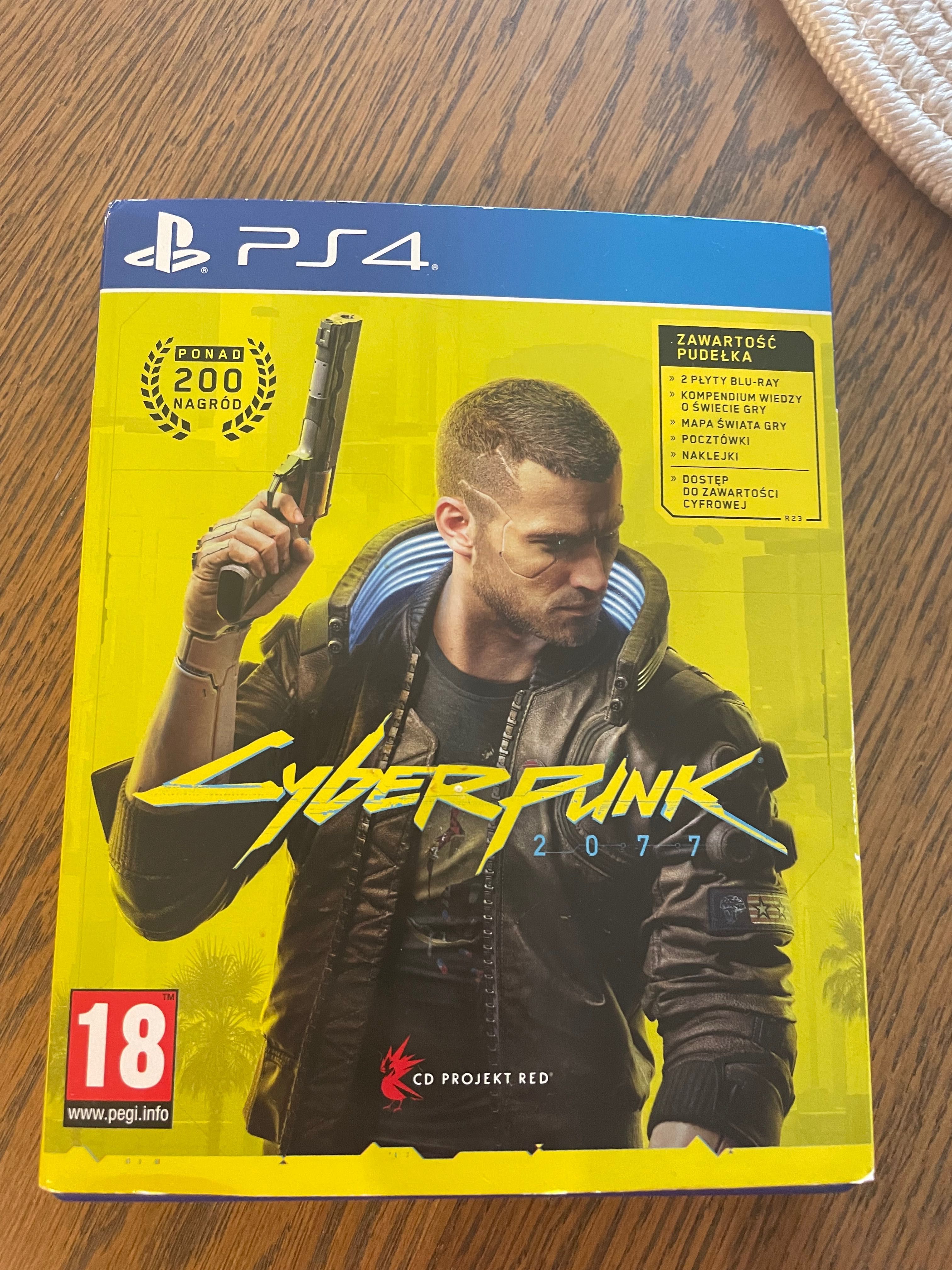 Cyberpunk ps4 gra na konsolę