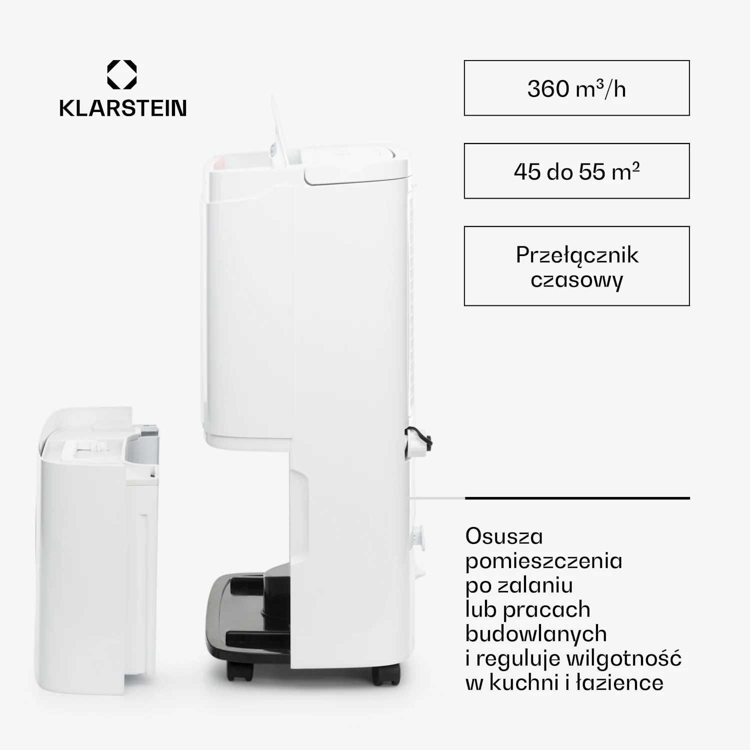 DryFy Connect 50L Smart osuszacz powietrza