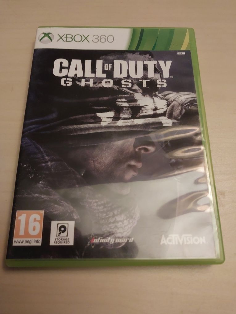 Call of duty ghost  Xbox 360 .