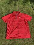 Koszulka tenisowa Nike Roger Federer Dri-FIT – czerwona, rozmiar XL