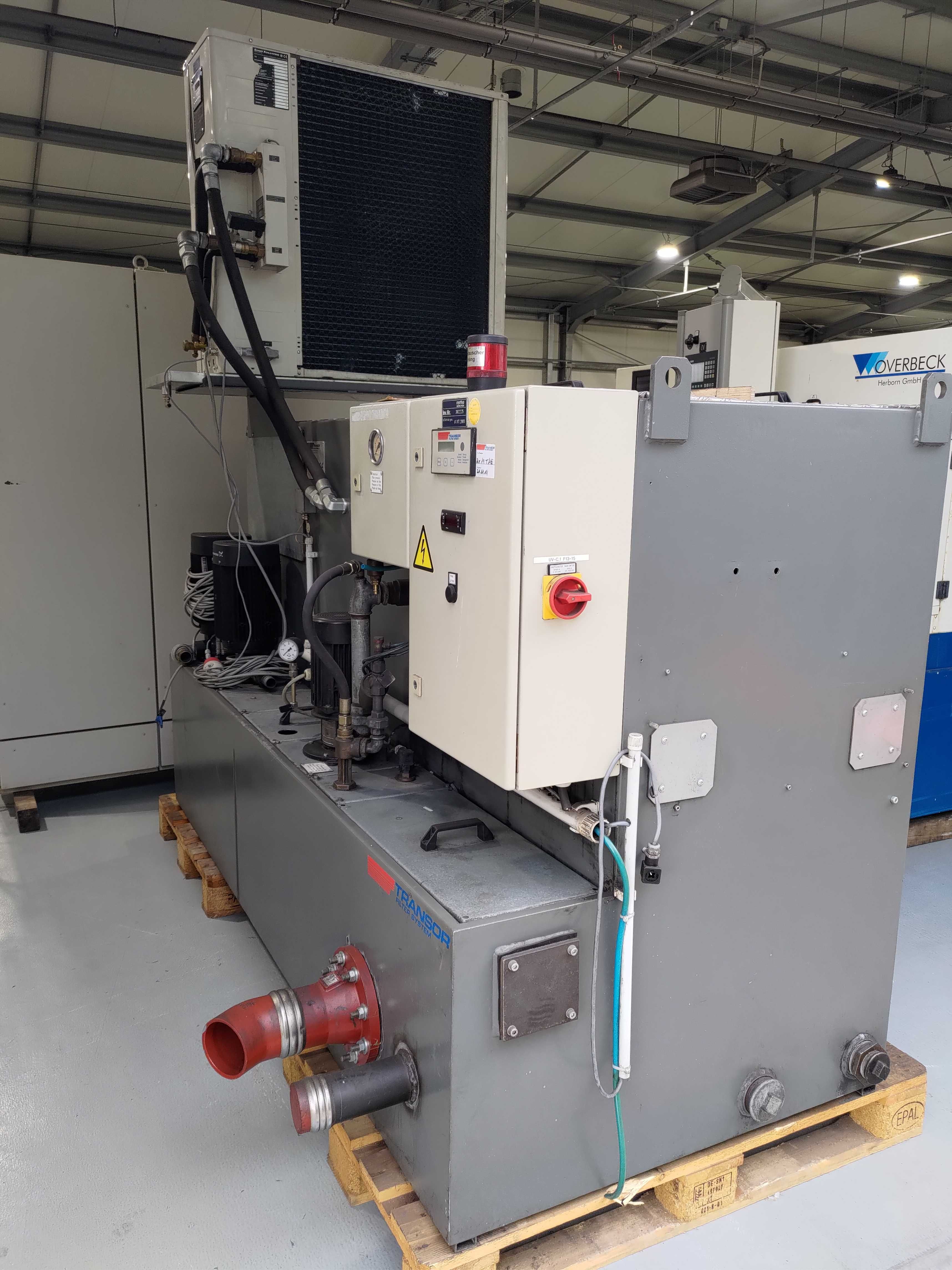 Układ chłodziwa do CNC Transor 3790 model 1200A z filtrem magnetycznym