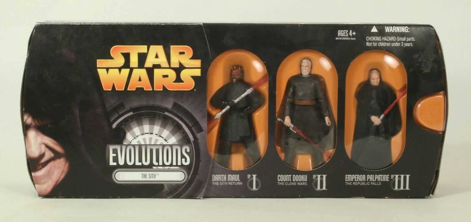 Zestaw Figurek Star Wars Evolutions The Sith - Maul, Dooku, Palpatine