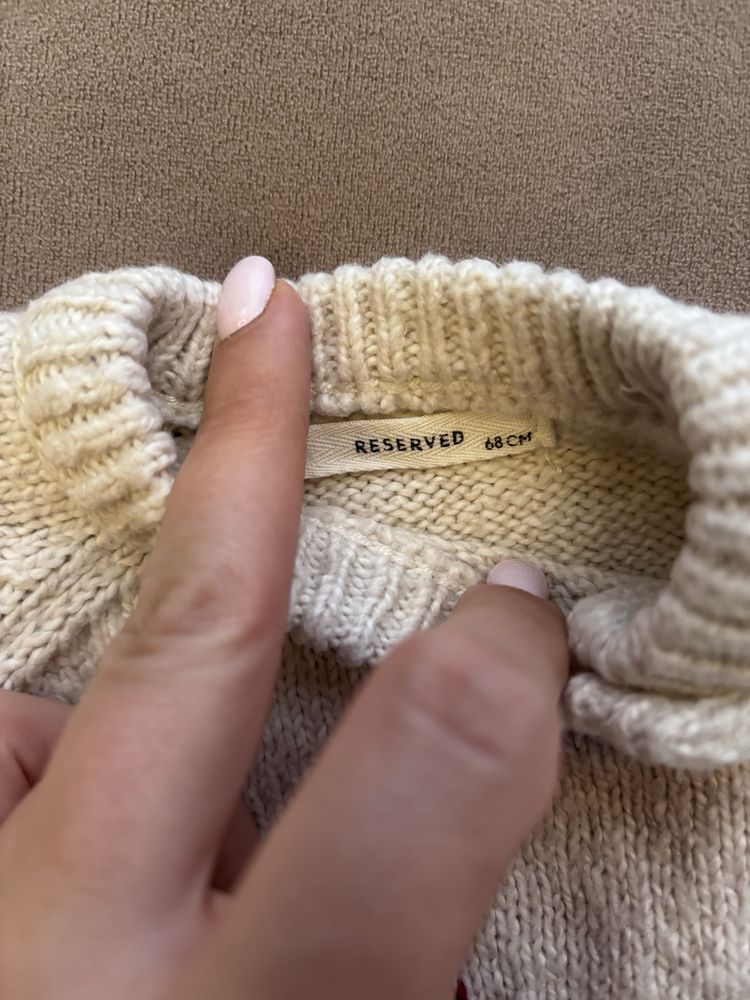 Sweter niemowlęcy, Reserved, 68